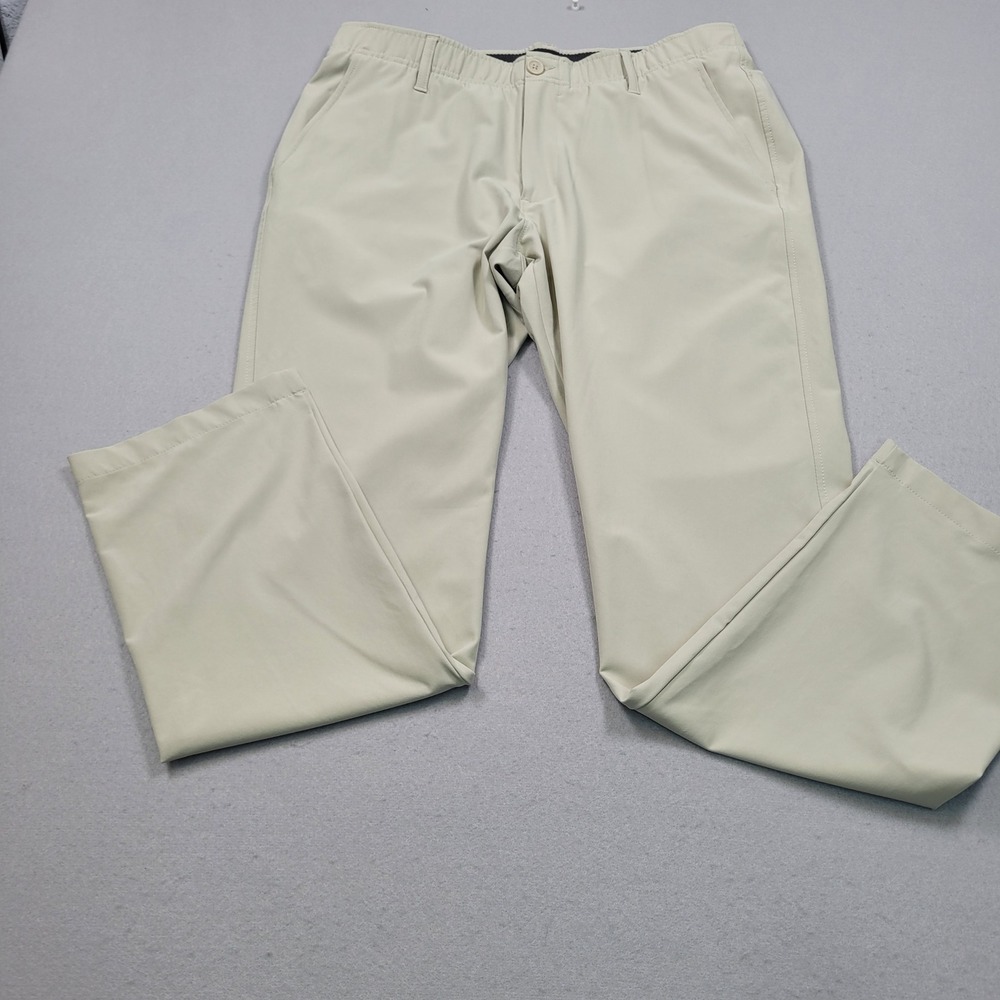 Under Armour Mens Golf Performance Tapered Pants‎ Beige 36x32 H8YNCXXF34BMKXR